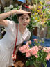 LIZONGXI學(xué)院風(fēng)白色泡泡袖襯衫連衣裙子女夏季法式氣質(zhì)小個(gè)子收腰甜美短裙 白色【裙子+短褲】 S 【80-100】 曬單實(shí)拍圖