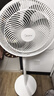 美的（Midea）【品質(zhì)推薦】七葉輕音柔風(fēng)電風(fēng)扇/家用省電落地扇/臺式電扇/廣角搖頭節(jié)能宿舍大風(fēng)量節(jié)能小型風(fēng)扇 白色經(jīng)典款 曬單實拍圖