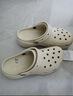 卡駱馳（crocs）經(jīng)典云朵Clog女沙灘洞洞鞋涼拖鞋206750 206750-2Y2  36  曬單實拍圖