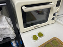 海氏（Hauswirt）【國家補貼】四代C40升級款電烤箱家用烘焙多功能炸烤一體機大容量食品級搪瓷內(nèi)膽智能菜單 米白色 40L 單品暢銷 曬單實拍圖