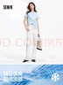森馬（Semir）襯衫女無(wú)袖設計感蝴蝶結可愛(ài)2025夏花苞肌理上衣吊帶107425104009 曬單實(shí)拍圖