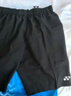 YONEX尤尼克斯羽毛球網(wǎng)球運動服男短褲yy速干15048CR-007黑色L 曬單實拍圖