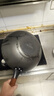 美的（Midea）鐵鍋炒鍋精鐵健康無涂層不粘鍋平底煎鍋炒菜鍋燃?xì)怆姶艩t通用 黑色 32cm 曬單實(shí)拍圖