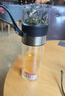 富光抗菌玻璃杯 雙層高硼硅水杯 茶水分離杯 男女士辦公泡茶杯子260ml 曬單實(shí)拍圖