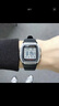 卡西歐（CASIO）小方塊系列防水戶外運動電子學生表男士手表情人節(jié)禮物送男友 黑色W-96H-1A 曬單實拍圖