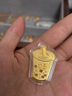 周大福藏金家半糖主義奶茶足金黃金金片(工費:0計價)EOF1480七夕 足金 約5.01g 曬單實拍圖