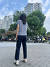愛步（ECCO）樂福鞋女 25年新款優(yōu)雅淺口正裝單鞋粗跟高跟鞋女 型塑291903 冰白色29190301017 38 曬單實(shí)拍圖