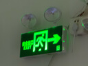 準航應急燈 消防照明燈停電充電二合一多功能疏散雙頭安全出口指示燈 曬單實拍圖