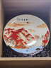 梓琦景德鎮(zhèn)中式陶瓷粉彩賞盤(pán)擺件掛盤(pán)客廳工藝中式電視柜玄關(guān)酒柜禮品 大號(hào)鴻運(yùn)當(dāng)頭單圈金邊骨高41厘米 曬單實(shí)拍圖