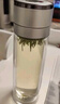 慕馨（moosen）一鍵速開蓋玻璃杯雙層茶水分離水杯男士車載泡茶杯子商務(wù)個人專用 曬單實(shí)拍圖