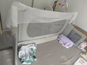 史威比（Sweeby）嬰兒床中床寶寶床圍欄兒童床護(hù)欄新生兒喂奶防壓哄睡床邊床 青山綠丨床中床+床護(hù)欄丨送蚊帳 曬單實(shí)拍圖