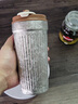 EATKM輕奢品牌雙層純鈦咖啡杯多巴胺保溫杯女便攜輕隨行外帶保冷水杯 【晶鉆款】粉紫色-500ML 曬單實拍圖