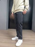啄木鳥(niǎo)秋季男士休閑褲新款修身加絨加厚商務(wù)直筒冬天小腳褲男顯瘦長(cháng)褲子 咖啡色 常規 33 （145-155斤） 曬單實(shí)拍圖