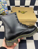 馬?。―R.MARTENS）1460 W英倫女款早秋經(jīng)典款通勤光面皮黑色馬丁靴 黑色 42  建議拍大一碼 曬單實(shí)拍圖