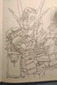 高達機甲戰(zhàn)士素描本機器人漫畫臨摹畫冊動漫男生兒童簡筆畫畫涂色 高達機甲【孩子靜心神器】 僅書本 曬單實拍圖