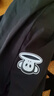 大嘴猴（paul frank）冰絲褲子男士寬松休閑褲男夏季百搭運(yùn)動(dòng)垂感闊腿男褲 黑色 XL 曬單實(shí)拍圖
