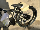 EG7山地自行車(chē)成人學(xué)生變速越野單車(chē)雙減震賽車(chē)26寸青少年男女 輻條【加厚車(chē)輪-加厚車(chē)架】黑白 26寸21速【適合：160-180CM】 曬單實(shí)拍圖