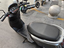 愛瑪電動(dòng)摩托車輝騰72V32AH長續(xù)航130KM高顏值外賣家用舒適出行智能電動(dòng)車 極地灰 曬單實(shí)拍圖