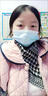 冬季防風圍脖圍巾女冬季秋冬季護頸防寒百搭脖套保暖三角圍巾圍脖 萬福紅邊【三角圍脖】加厚保暖 曬單實拍圖