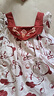 漢宮優(yōu)品女童套裝夏款背心兩件套小女孩吊帶衣服中國風(fēng)夏裝兔寶寶 金烏玉兔 100 曬單實拍圖