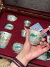 講茗堂鎏999純銀茶具整套裝百福陶瓷節(jié)日送禮品物長(zhǎng)輩領(lǐng)導(dǎo)男士高檔退休 10頭魚藻紋（茶壺）-次日達(dá) 曬單實(shí)拍圖