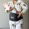 紐貝樂新生嬰兒背帶腰凳橫抱式抱娃神器寶寶多功能前后兩用解放雙手抱托 米洛灰【可橫抱，0-36個月適用】 曬單實拍圖
