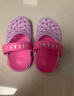 泰蘭尼斯兒童洞洞鞋柔軟舒適涉水速干不臭腳兩穿男女童沙灘海邊 紫/粉 24 鞋內長(cháng)14.5適合腳長(cháng)14.0 曬單實(shí)拍圖