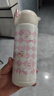 科巢兒童保溫杯吸管杯直飲水杯316大小學(xué)生寶寶嬰幼兒園水壺專(zhuān)用 絲黛拉粉兔（贈杯套+贈背帶） 曬單實(shí)拍圖
