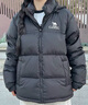 駱駝火山羽絨服2.0男【王俊凱同款】王者凱甲2.0情侶外套冬城市輕戶外 暗夜黑/暗夜黑，男女同款 XL 曬單實拍圖