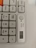 宏碁（acer）無線鍵盤鼠標(biāo)套裝藍(lán)牙雙模臺式電腦筆記本用靜音辦公商務(wù)可充電長續(xù)航機(jī)械手感適用于Mac平板手機(jī) 暖白-鍵鼠套裝【電量顯示屏+2.4G無線+藍(lán)牙】 曬單實(shí)拍圖
