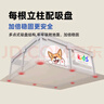 嬰兒游戲圍欄爬行墊防護欄兒童地上室內(nèi)家用安全學(xué)步欄寶寶爬爬墊 純凈版無印花120*120cm 超值禮包+1.5CM厚度爬行墊 曬單實拍圖