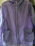 皮爾卡丹（pierre cardin）寬松防曬衣女短款2024夏季新款韓版防曬服防紫外線薄款外套 紫色 2XL:建議125-140斤 曬單實拍圖