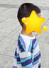 Classic Teddy精典泰迪男童T恤兒童短袖上衣童裝條紋夏裝百搭打底衫 紫綠  110  曬單實(shí)拍圖