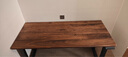 詩(shī)亭居南美黑胡桃木餐桌桌板升降電腦桌面板實(shí)木板大板茶桌書(shū)桌定制 南美胡桃木80*50*2.71厚 曬單實(shí)拍圖