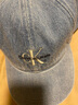 Calvin KleinJeans【七夕禮物】男女簡(jiǎn)約ck刺繡潮流復(fù)古彎檐牛仔棒球帽HX0278 曬單實(shí)拍圖