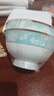 厚秀堂 景德鎮(zhèn)喬遷新居餐具套裝碗盤家用碗碟套裝骨瓷網(wǎng)紅輕奢歐式簡約 6英寸高腳面碗（2個）藍(lán)色之戀 曬單實拍圖