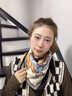 啄木鳥(niǎo)（TUCANO）磁吸扣三角小圍巾女2025秋冬季新款絲巾百搭棉麻方巾護(hù)頸圍脖禮物 棉麻磁扣-馬到成功【新款面料更 曬單實(shí)拍圖