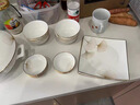 揚勤堂景德鎮2025新款高溫碗盤(pán)餐具高級感碗碟套裝家用中式陶瓷喬遷送禮 幸福之名豪華配蓮花煲 62頭 曬單實(shí)拍圖