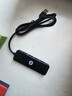 惠普（HP）USB3.0拓展塢鍵鼠U盤插頭多口分線器筆記本電腦多合一hub接口2米延長線typec供電擴展轉(zhuǎn)換器 【黑色】線長1m 【2.0版本】兼容首選 曬單實拍圖