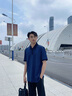 BOSS【七夕禮物】男士2025年春季新款細(xì)微圖案絲光棉質(zhì)Polo衫50532246 曬單實拍圖