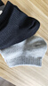 李寧（LI-NING） 襪子運動(dòng)襪男女短襪中筒襪籃球羽毛球跑步棉質(zhì)抗菌短襪透氣吸汗 黑白灰低跟襪三雙裝【抗菌透氣吸汗舒適】 L號 【適合36到42碼】 曬單實(shí)拍圖