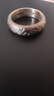 IDEAGEMER原創(chuàng)不規(guī)則錘紋肌理925銀戒指男士時(shí)尚潮流個(gè)性小眾復(fù)古百搭指環(huán) 錘紋戒指-25號(hào) 曬單實(shí)拍圖