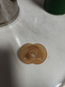 貝因美嬰兒安撫奶嘴新生兒0-3-6-12個(gè)月寶寶防脹氣一體硅膠帶收納2只裝 曬單實(shí)拍圖
