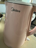 美的（Midea）電熱水壺家用電水壺?zé)畨?雙層防燙 0涂層食品級(jí)304不銹鋼 1500W快速沸騰 1.7L大容量 HJ1705 曬單實(shí)拍圖