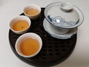 南山先生 圓禧茶盤家用簡約茶海泡茶托盤圓形干泡盤陶瓷儲水小茶臺 圓禧茶盤 曬單實拍圖