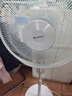 格力（GREE）電風(fēng)扇家用大風(fēng)量五葉立式落地扇 客廳宿舍定時(shí)轉(zhuǎn)頁扇搖頭循環(huán)對(duì)流換氣扇可升降機(jī)械電扇 FD-4012 白色 曬單實(shí)拍圖