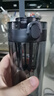 米家Tritan水杯 600ml大容量 小米（MI）健身彈蓋杯搖搖杯 深灰色 曬單實(shí)拍圖