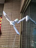 揚子廚房風扇壁掛免打孔電風扇小型宿舍衛(wèi)生間廁所 6葉壁扇+遙控線 曬單實拍圖