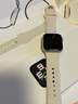 Apple/蘋果 Watch SE 智能手表GPS款40毫米星光色鋁金屬表殼星光色運動型表帶S/M MXF43CH/B 曬單實拍圖