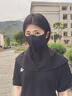 真維斯冰絲防曬面罩帽子護頸女士遮陽(yáng)全臉?lè )雷贤饩€(xiàn)掛耳騎行面巾口罩面紗 曬單實(shí)拍圖